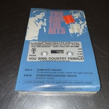 You Sing The Hits Country Females Cassette Tape