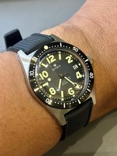 Airain Sous-Marine LIMITED EDITION  Skindiver Watch Faded Black