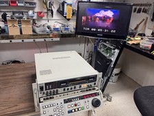 Sony Betacam SP BVW-75 Studio Editor Video Cassette Recorder Tested  Working