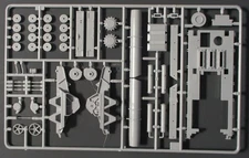 Hasegawa 1/72nd Scale 54cm Morser Karl 041 - Parts Lot A from Kit No. 31156