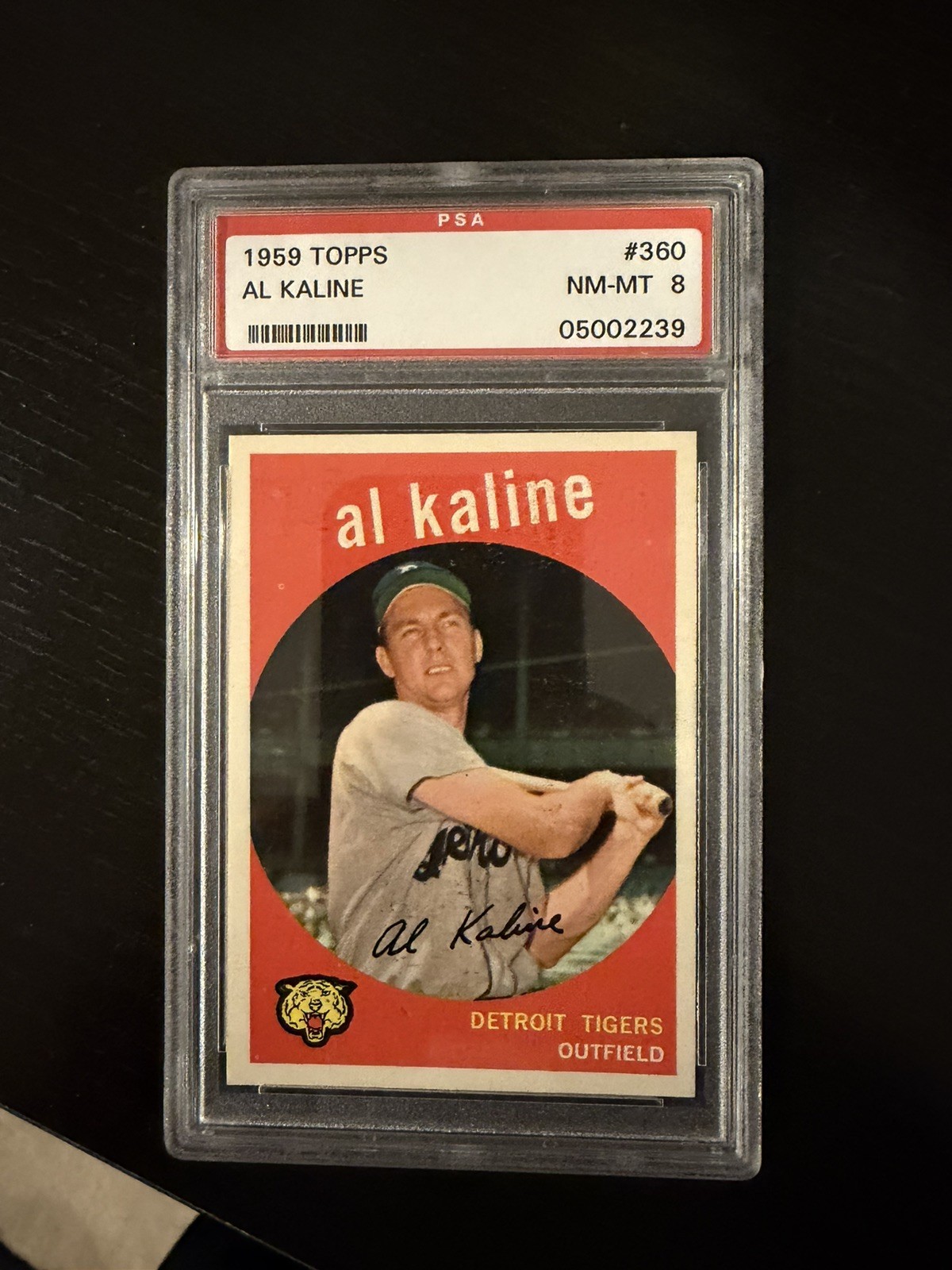 1959 Topps Al Kaline #360 PSA 8