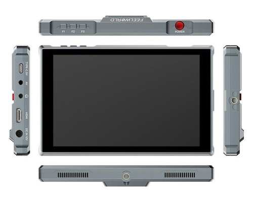 Monitor de video en cámara con pantalla táctil IPS de 7"" FEELWORLD FW759Pro 4K HDMI 1280x800 - Imagen 2 de 24