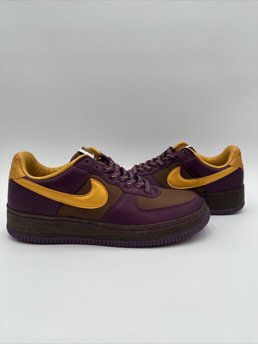 Nike Air Force 1 Low Insideout Pro Gold Purple 2006 Size 9  display picture 1