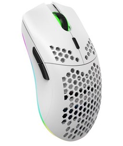 Zienstar-Wireless Gaming Mouse Honeycomb, rechargeable, léger avec 3200 DPI