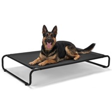 Cooling Elevated Dog Bed, Outdoor Raised Dog Bed for Large Dogs
