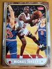 2007-08 Fleer Michael Jordan Box Set Chicago Bulls Basketball card # 100