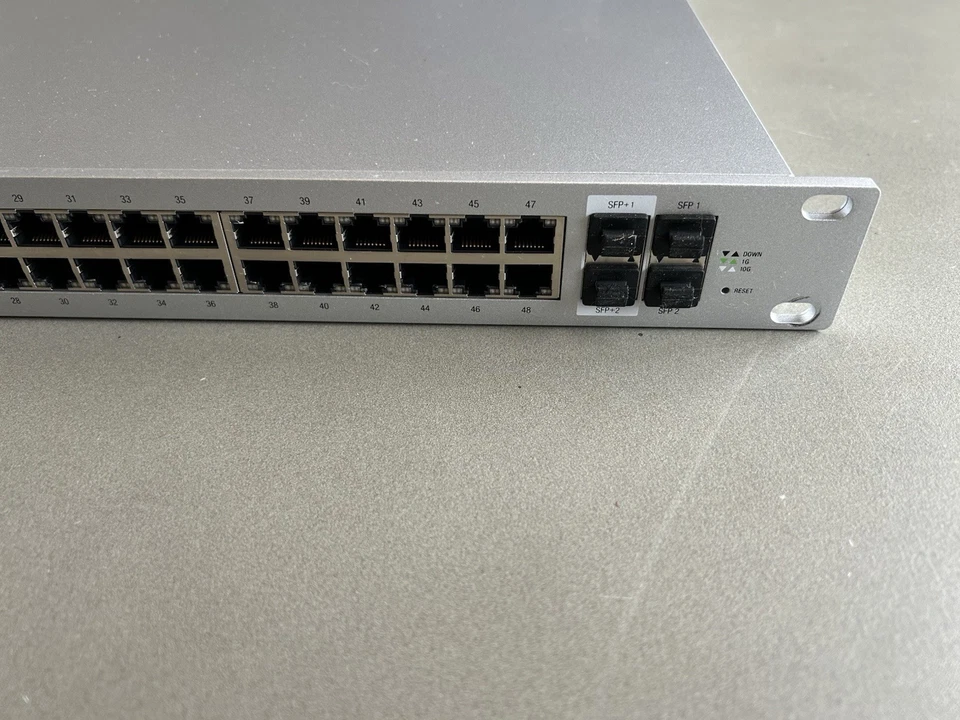 Ubiquiti UniFi US-48-500W 48-Port Gigabit PoE+ Switch - Tested & Working - Image 2 of 4