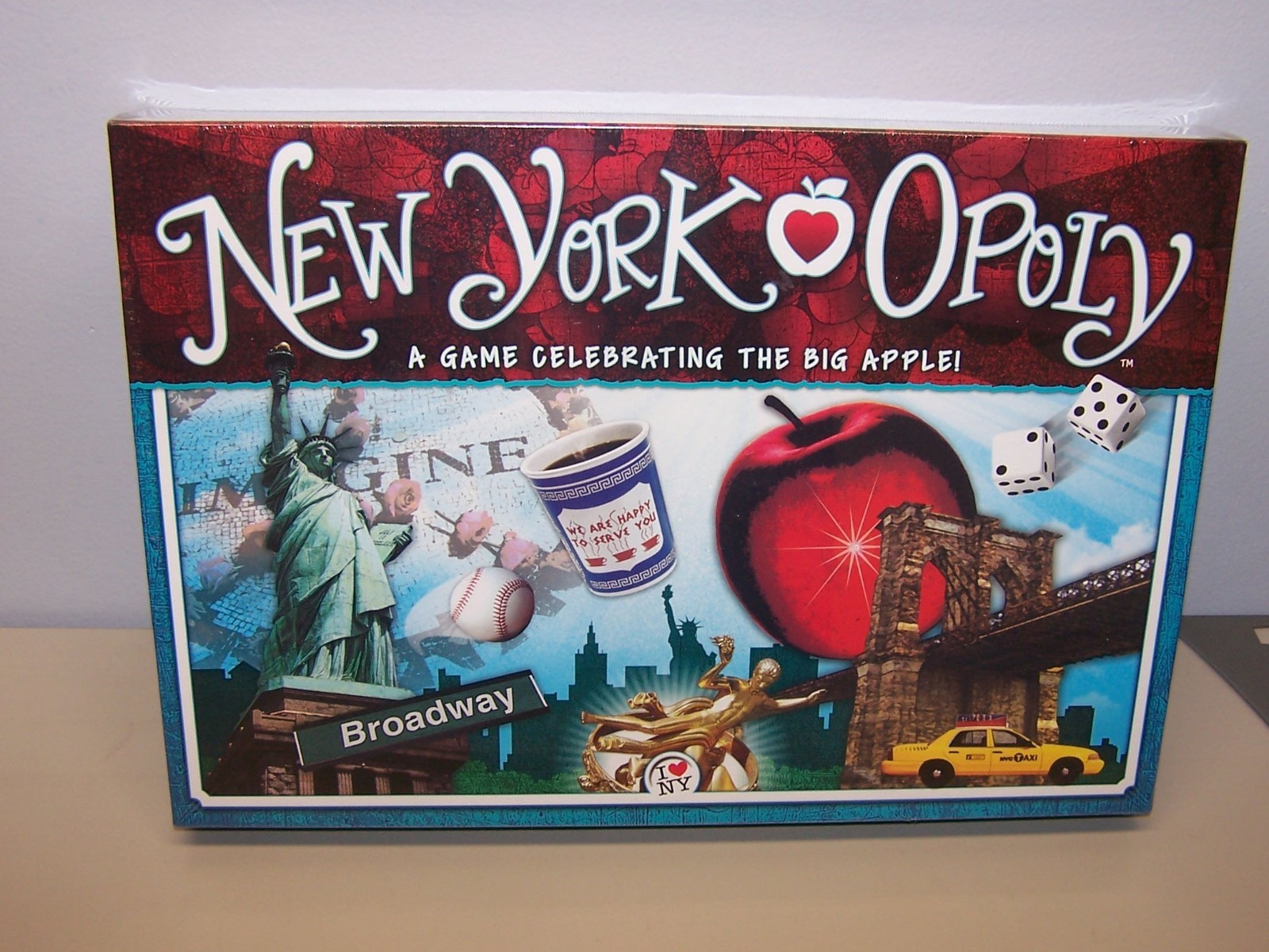 New York Opoly Board Game NEW SEALED - monopoly