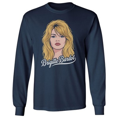 Bardot Inspired Graphic - Legend Memorial Tribute Long Sleeve T-Shirt