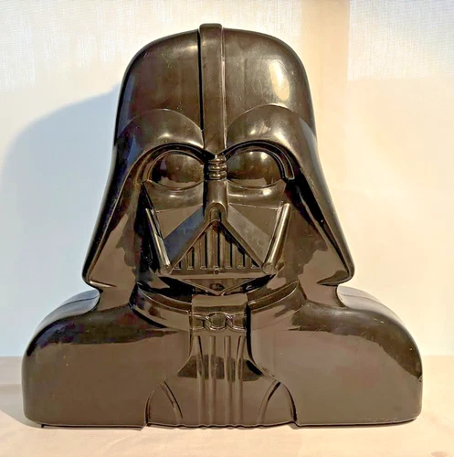 Vintage Kenner Star Wars Darth Vader Carrying Case w/24 Figures Used Luke Han