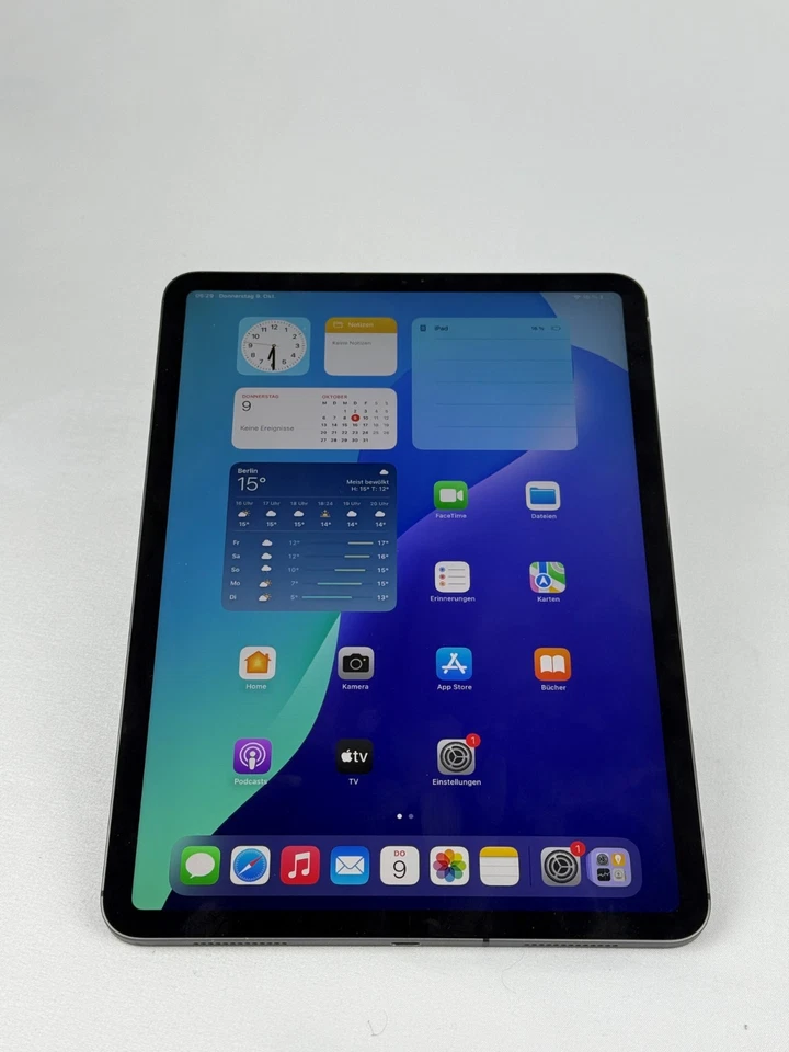 Apple iPad Pro Gen1 Wi-Fi + Cellular, 256 GB, 11 Zoll, Space Grau B-Ware