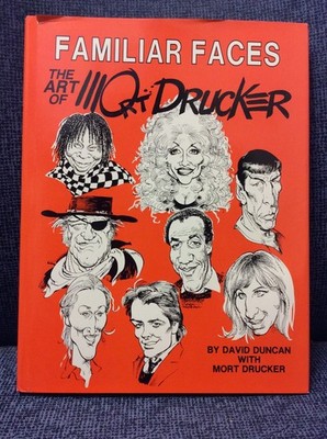 FAMILIAR FACES THE ART OF MORT DRUCKER HC *1st ED *SIGNED & NUMBERED #183/1000