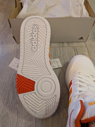 Adidas Hoops Mid Trainers New In Box Size 4.5 UK - Picture 5 of 10