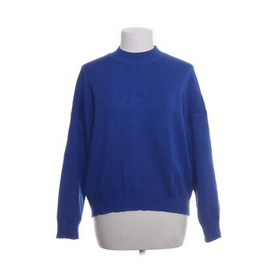 Primark Cares, Rollkragenpullover, Größe: L, Blau, Einfarbig, Feinstrick #eWn