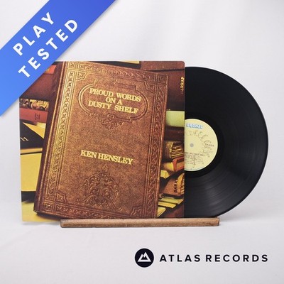 Ken Hensley Proud Words On A Dusty Shelf A-1 B-1 LP Album Vinyl Record - EX/EX