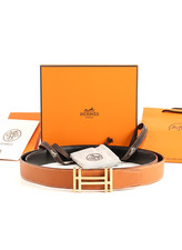 Cintura Hermès Au Carré autentica con scatola e cura - misura 115 cm adatta (40-42)