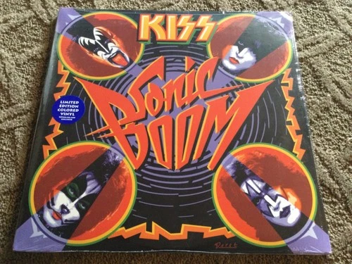 KISS SONIC BOOM LIMITED EDITION SEALED VINYL RECORD LP BLUE VINYL 2010