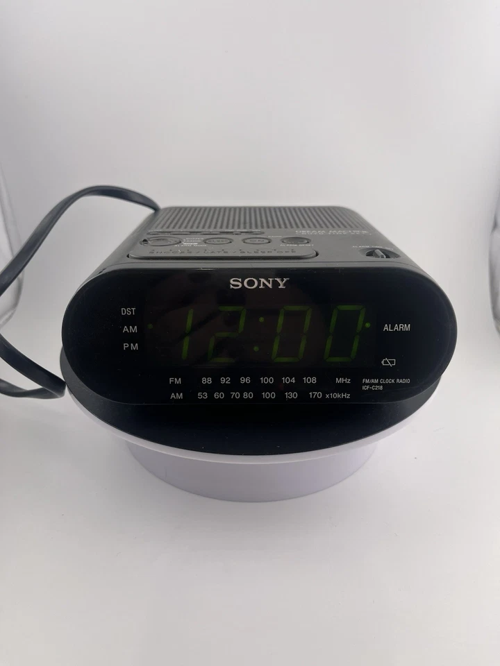 Sony ICF-C218 Dream Machine AM/FM Alarm Clock Radio Green Digital Display - Image 2 of 4