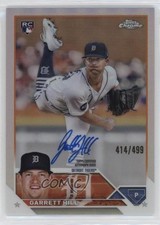 2023 Topps Chrome Update Auto Refractor 414/499 Garrett Hill #RA-GH Auto 0bt4
