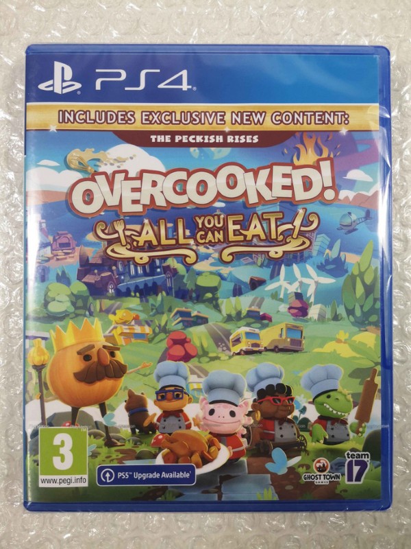 OVERCOOKED ALL YOU CAN EAT PS4 UK NEW (GAME IN ENGLISH/FRANCAIS/DE/ES/IT)