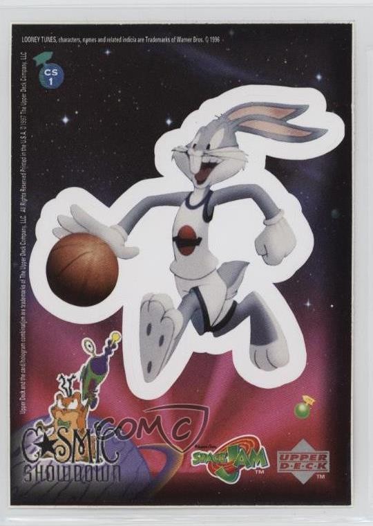 1996 Upper Deck Space Jam Cosmic Showdown Bugs Bunny #CS1