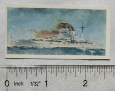Lyon Teekarte HMS 1902-1962 Nr. 8 HMS Warspite, QE Klasse Schlachtschiff