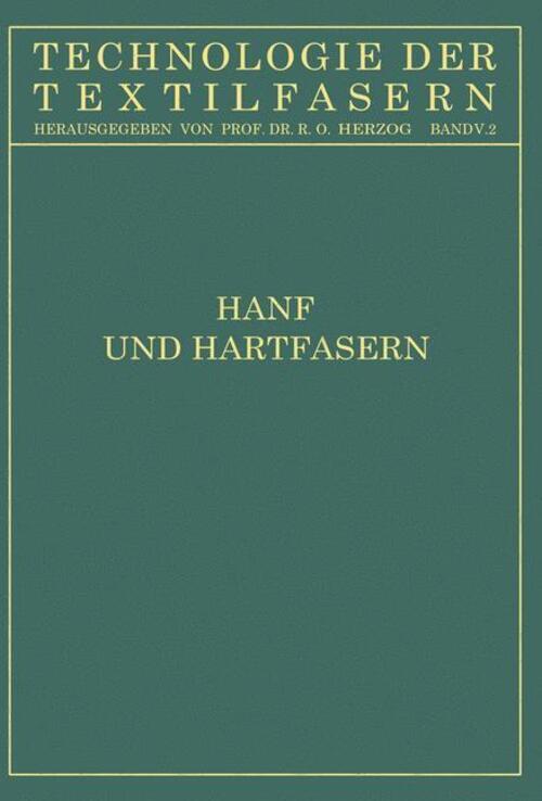 Thumbnail - O. Heuser (u. A.) | Hanf Und Hartfasern | Taschenbuch | Deutsch |