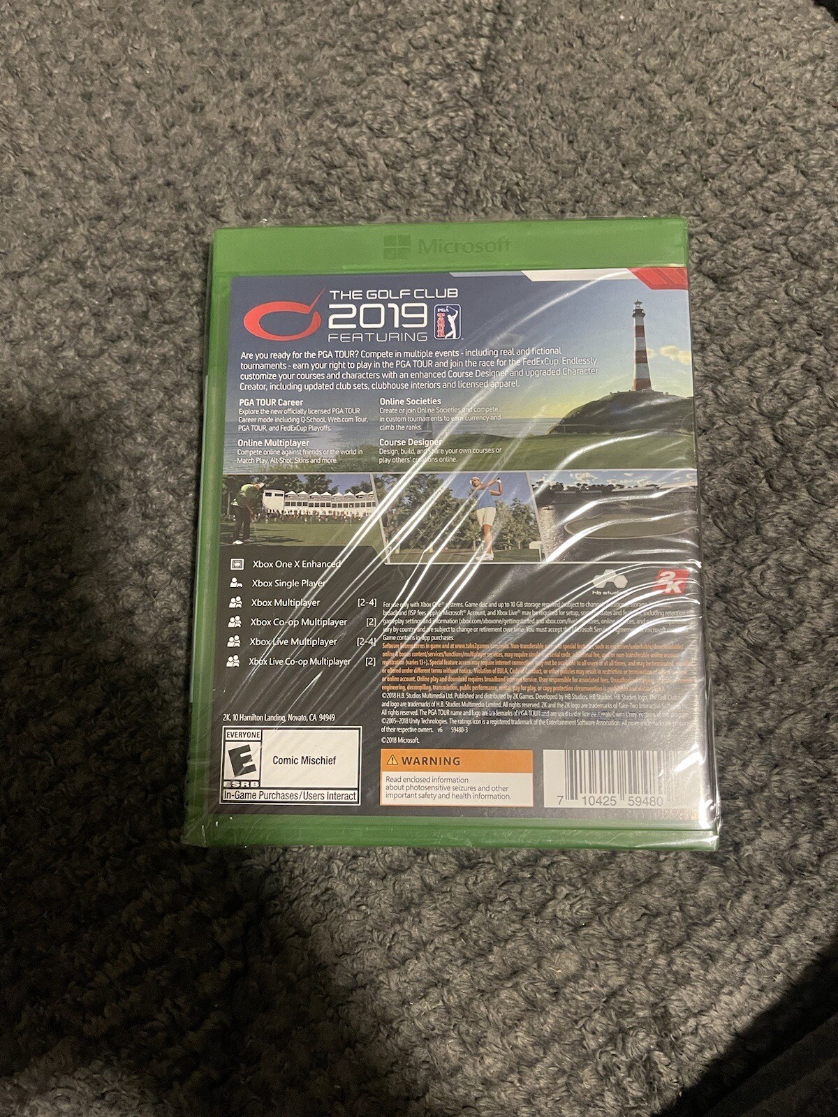 The Golf Club 2019 Featuring PGA Tour - Microsoft Xbox One (Factory Sealed)