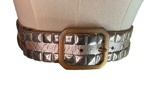 LINEA PELLE 3-for-1 Perforated Belt Set | eBay display picture 3