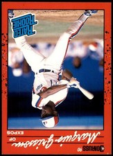 Marquis Grissom #36c 1990 Donruss