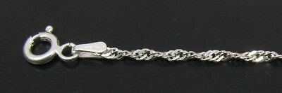 Handgefertigte stilvolle Sterling Silber neue Kette gepunzt echt massiv 925 Kaiserin