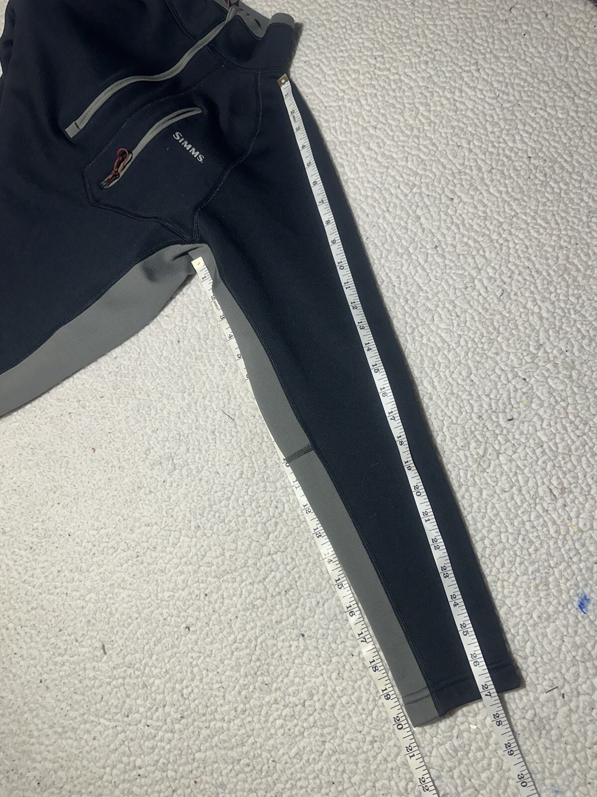 Simms Pullover Men’s Medium Quarter Zip Polyester… - image 13