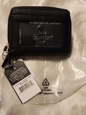 Julia Buxton  RFID  Wizard Wallet Black