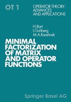Minimal Factorization Of Matrix And Operator Functions | Buch | 9783764311391