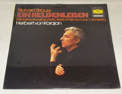Herbert Von Karajan Berlin Philharmonic Richard Strauss ''Ein Heldenleben'' Vinyl