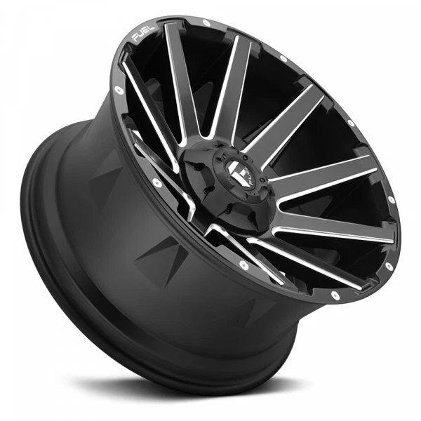 20" FUEL CONTRA D616 WHEELS RIMS MATTE BLACK 5X150 5X139.7 D61620907050 20X9 Foto 2 de 4