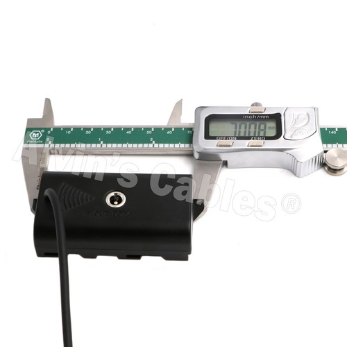 NP F550 batterie factice vers câble d'alimentation enroulé DTap pour Sony NP F970 Atomos Ninja V - Photo 4 sur 8