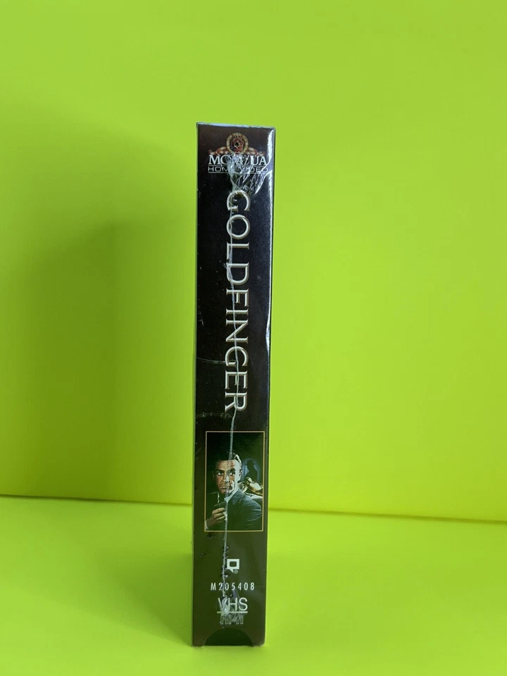 Goldfinger (VHS, 1995) The James Bond 007 Collection Sean Connery NOS Sealed Foto 2 de 4