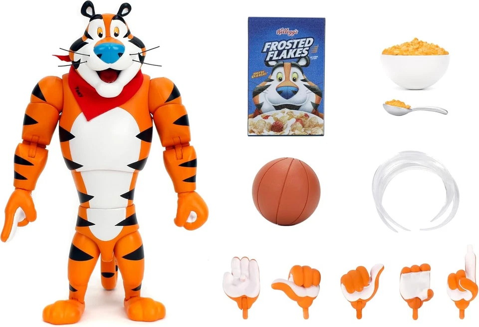 Kellogg's Jada Toys 6" TONY the TIGER Frosted Flakes ----EN STOCK---- Foto 2 de 2