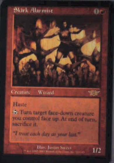 Skirk Alarmist - Legions: #111, Magic: The Gathering Nm R131