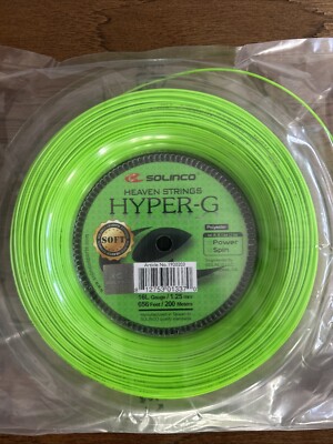 Solinco Hyper G SOFT 16L 1.25mm 656 feet / 200m Tennis String Reel