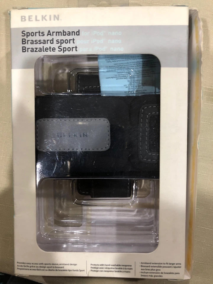 Belkin Sports Armband For Ipod Nano F8Z105tt Black - Image 2 of 2