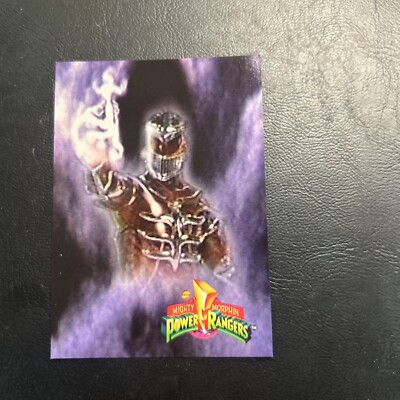 Jb24 Mighty Morphin Power Rangers 1994 The New Season #57 Lord Zed Energized