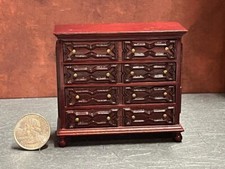 Casa delle Bambole Miniatura Vintage Bespaq Cassettiera Scala 1:12 D58 Dollys Gallery