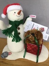 Hallmark Plush Jingle Pals Magic 2024 Wrapped In Joy Snowman Sound & Motion NWT
