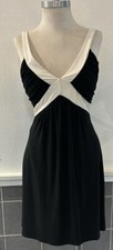 BIG SALE 50% OFF MSRP $69 NOW $35 NWT Georgiou Studio Black/Cream Party Dress