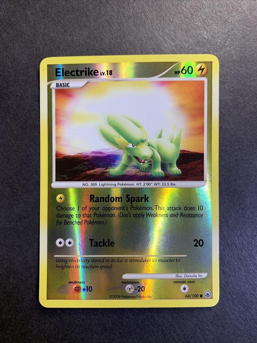 Pokemon Card Electrike LV.18 Majestic Dawn 64/100 MINT Reverse