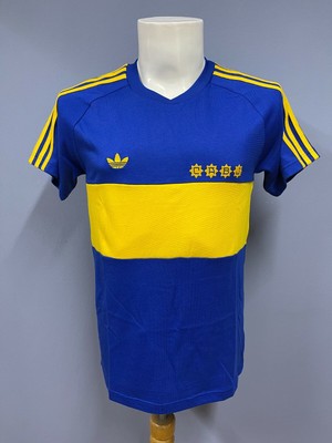 ADIDAS ORIGINALS BOCA JUNIORS ARGENTINA 1981 MARADONA JERSEY SHIRT  DEADSTOCK | eBay