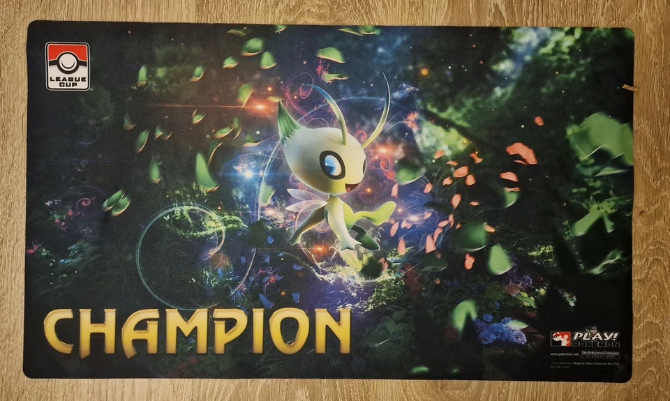 Playmat/Tapis De Jeu Pokemon Celibi Champion - Photo 1/1