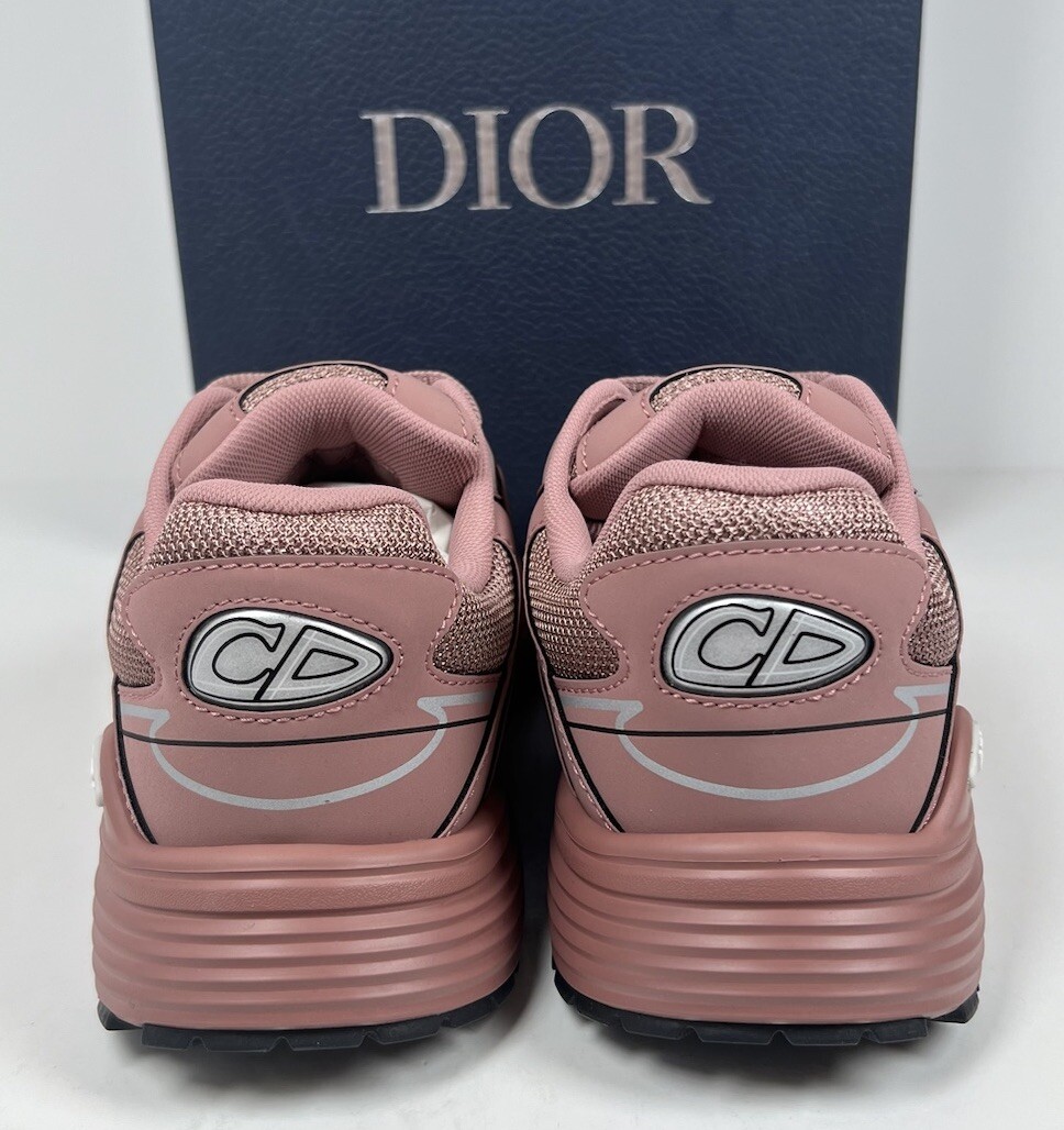 Size 40.5WU/7.5US- Dior B30 Pink Mesh Sneakers (Brand New